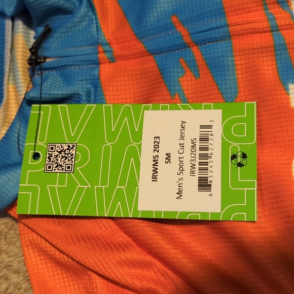 Mens Primal "I ride with MS" 2023 cycling jersey size small NWT - Picture 3 of 5